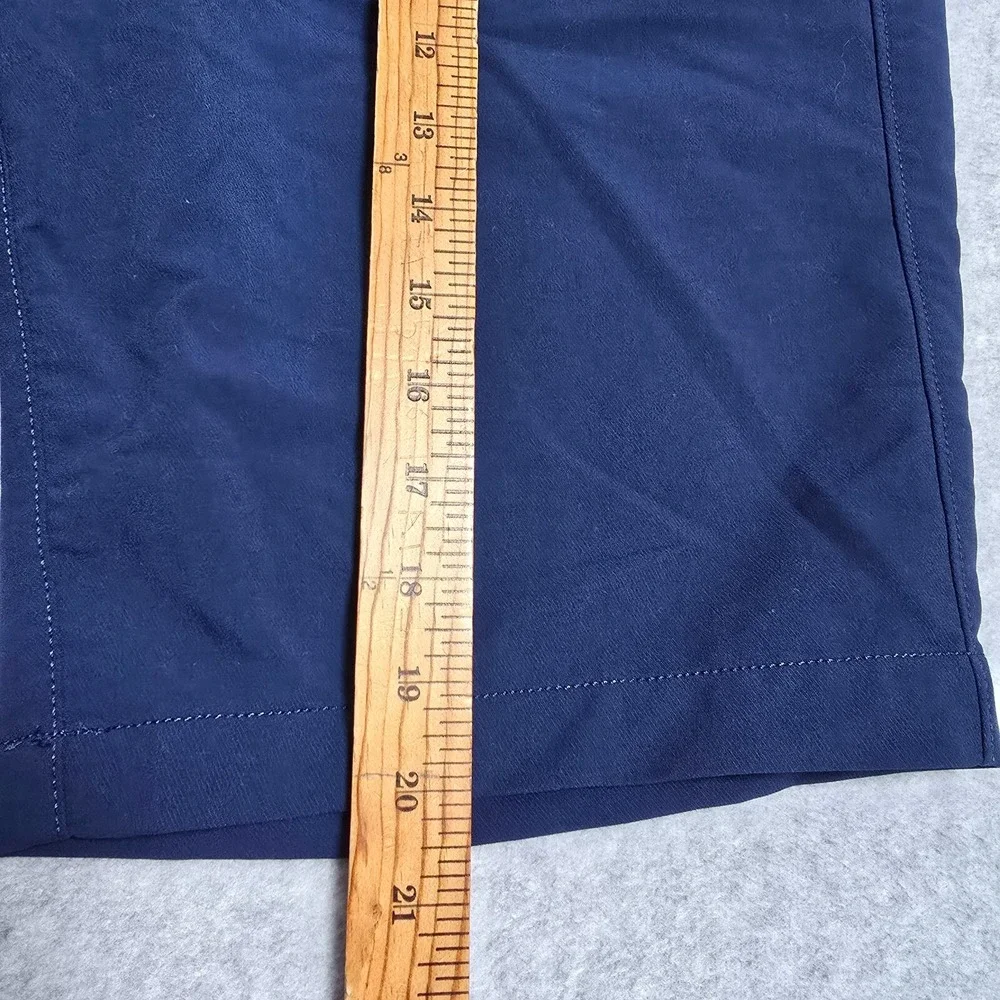 Under Armour Mens Shorts 32 Blue Golf Loose Stretch HeatGear Grip Waist Active